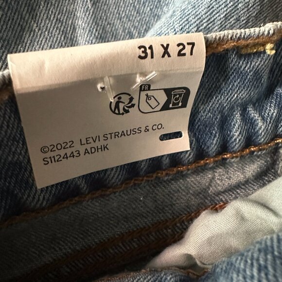 Levi's Women's Premium Ribcage Straight Ankle Jeans NWT Size 31 - Picture 5 of 12